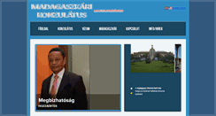 Desktop Screenshot of madagaszkar.hu